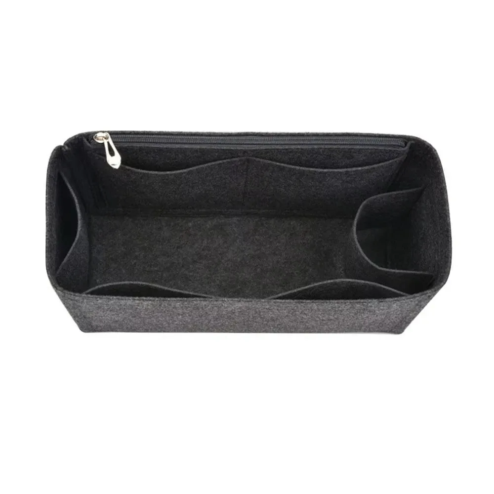 feutre insérer doublure sac à main organisateur pochette sac à main sac fourre-tout sac interne pour liz visetos, 3 styles