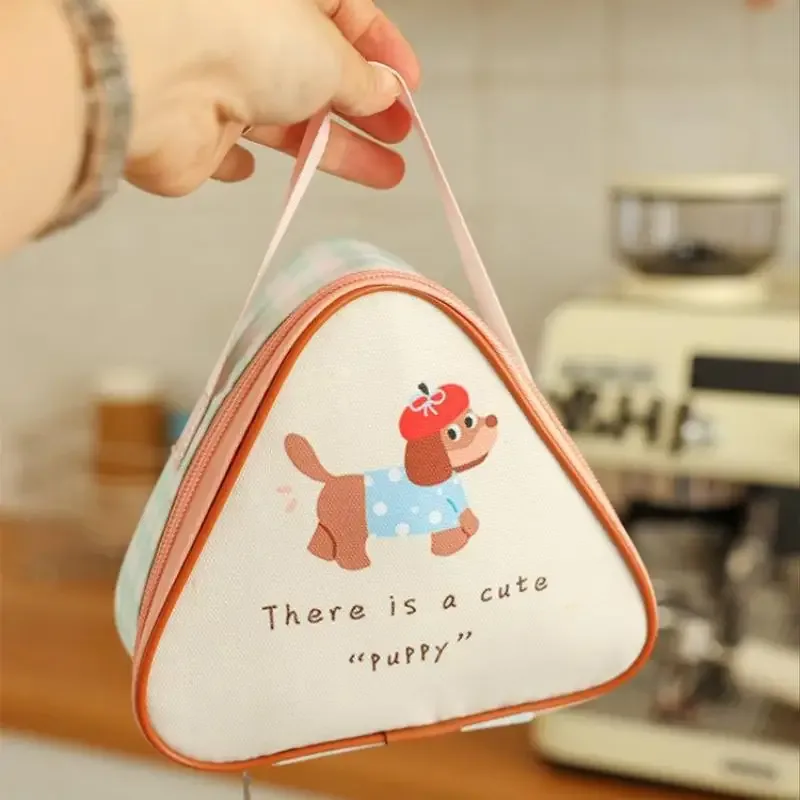 sac fourre-tout isotherme à motif de dessin animé mignon, sac à main thermique réutilisable, conteneur de stockage alimentaire pour enfants, femmes, école, travail, pique-nique