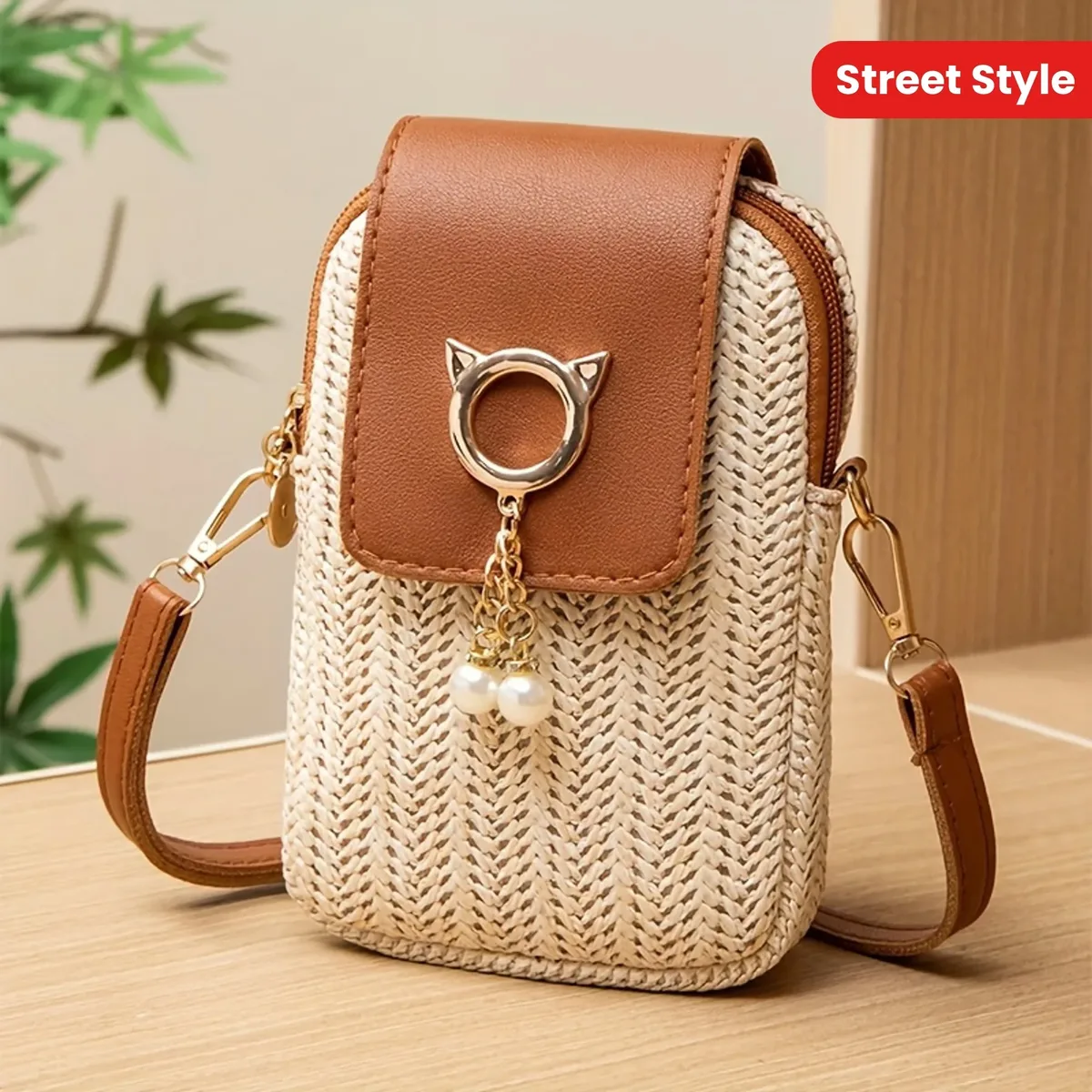 Mini sac à bandoulière pour téléphone, Style de rue décontracté, mignon, adapté aux femmes, fête de sortie, vacances, adapté aux personnes de plus de 15 ans