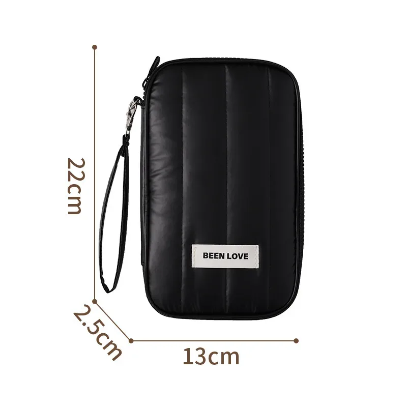 sac de rangement de voyage, porte-passeport, porte-cartes d'identité, antivol, simple, multicouche, organisateur portable