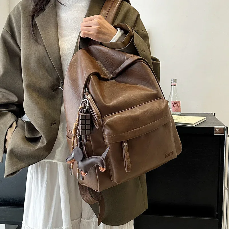 mode femmes sac à dos en cuir souple femme sac à dos en cuir pour femmes sacs à dos sac d'école dames voyage sac à dos pour ordinateur portable mochilas