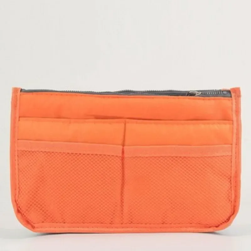 organisateur insérer sac femmes nylon voyage insérer organisateur sac à main sac à main grande doublure dame maquillage cosmétique sac pas cher femme fourre-tout