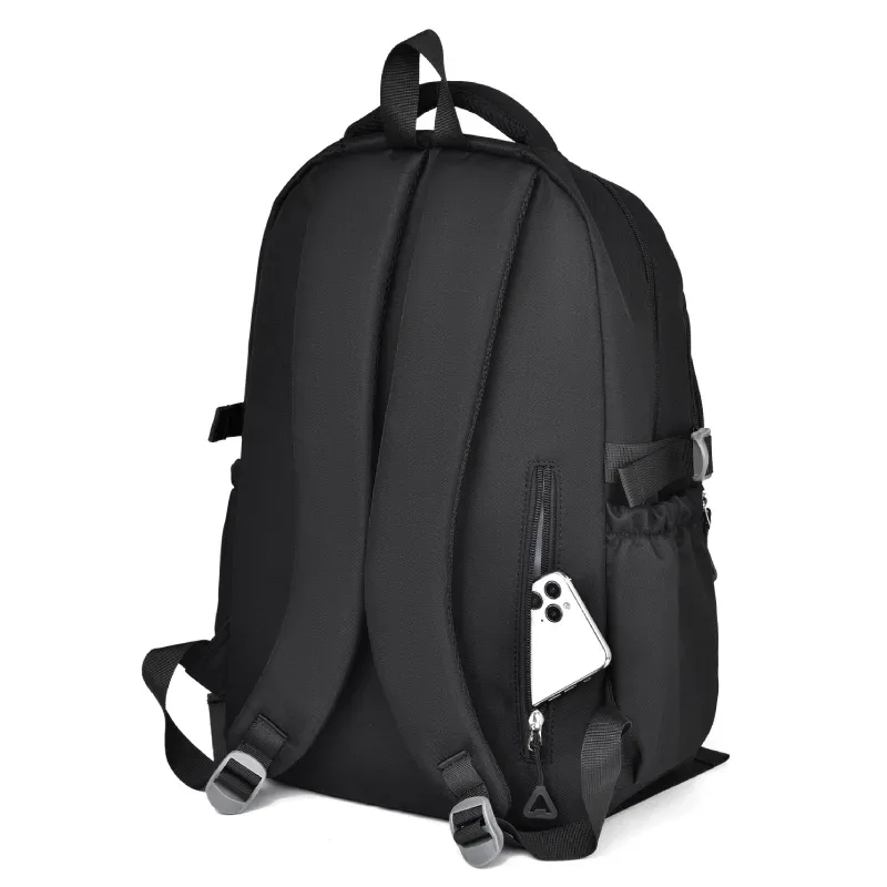 sac à dos de voyage de grande capacité avec compartiment pour ordinateur portable et plusieurs poches pour collégiens, lycéens et étudiants