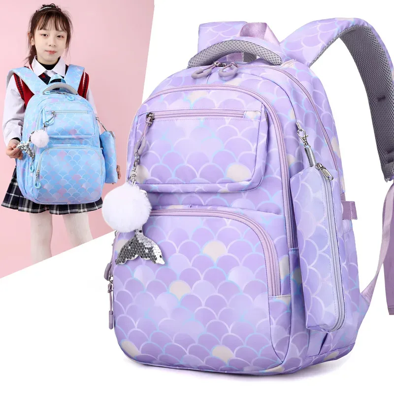 sacs d'école pour enfants pour filles sac à dos pour enfants primaire grand sac à dos orthopédique cartable étanche sac de livre mochila infantil