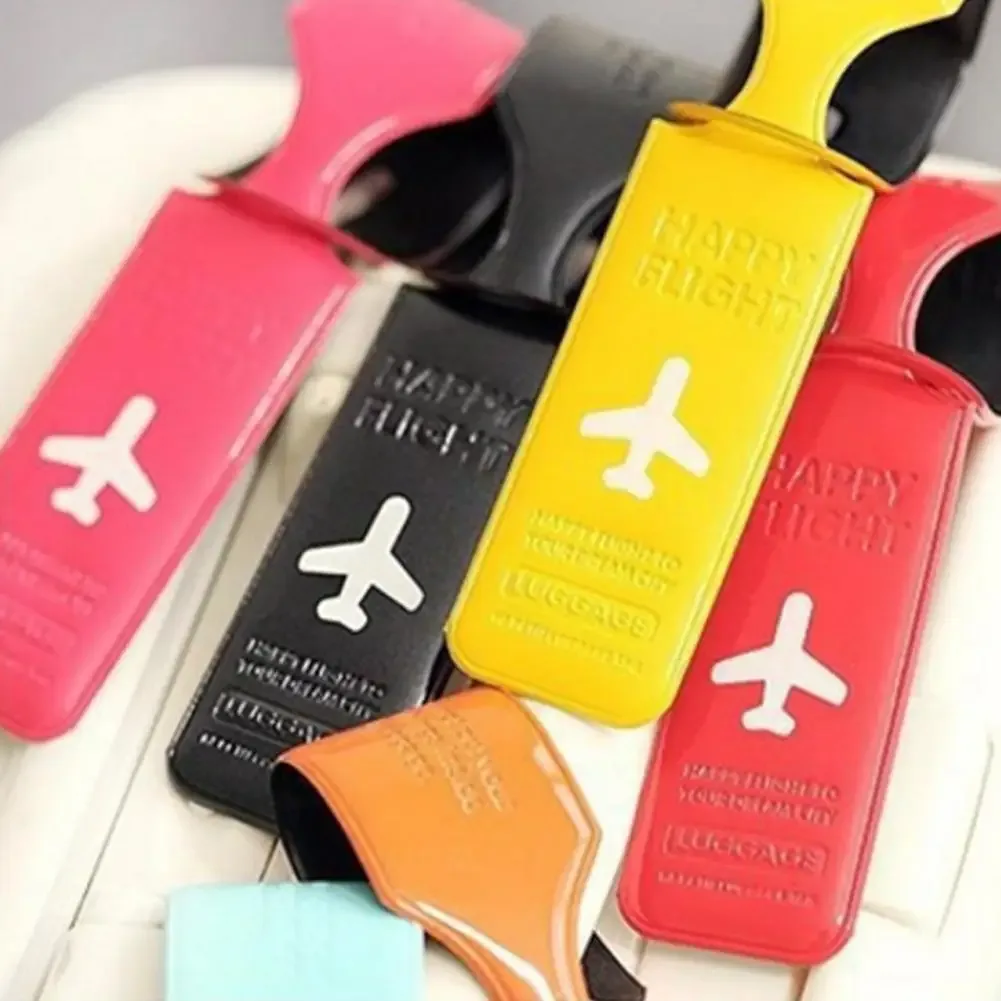 étiquette de bagage pour valise de voyage, étiquette d'identification anti-perte avec couvercle de confidentialité, pour valise de voyage et de déplacement professionnel