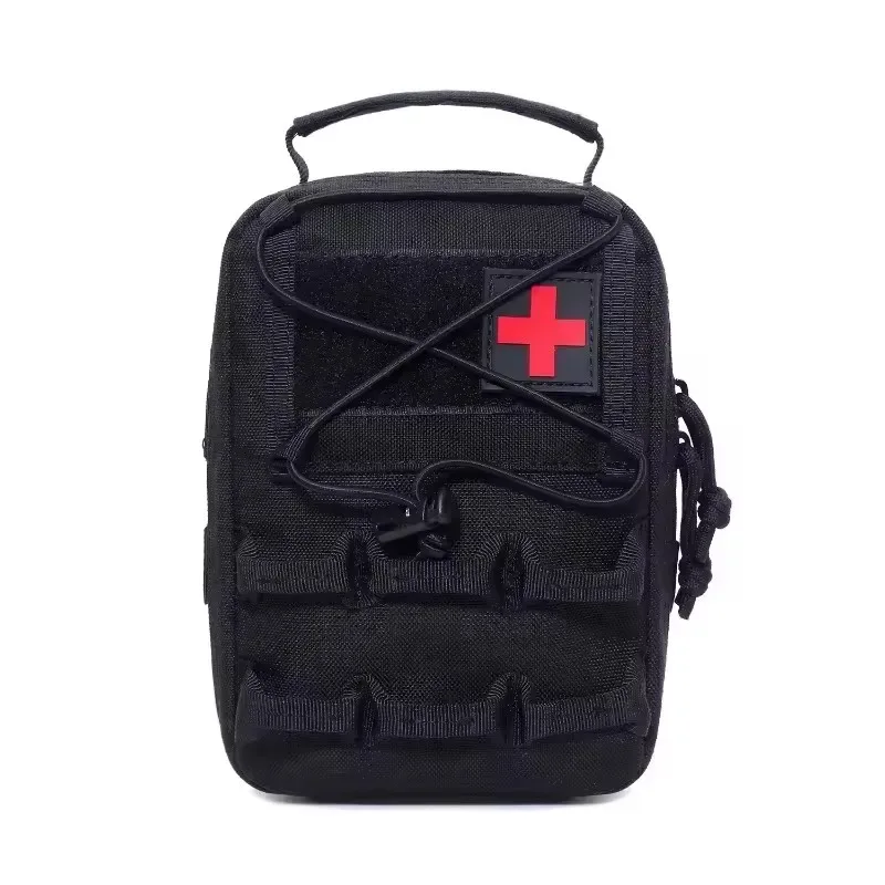 nouvelle pochette médicale edc, sac de survie en plein air, sac d'urgence emt, sac de ceinture, sac de camping, sac de chasse, sac tactique molle, trousse de premiers soins