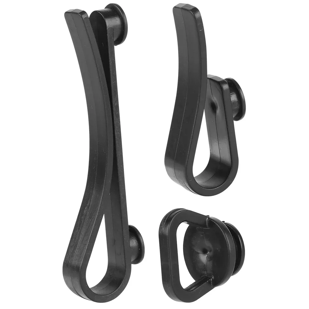 3pcs/set plastics hooks universal insert charm hooks key holder organizer for bogg bag hanging keys sunglasses