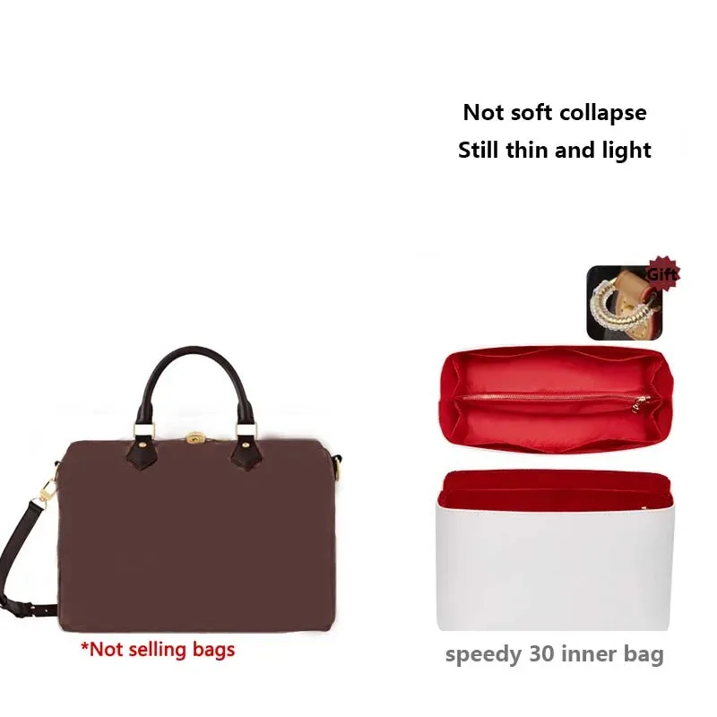 insert organisateur pour speedy25 30 sac fourre-tout sac de rangement étanche sac à main insérer sac à main doublure sacs accessoires