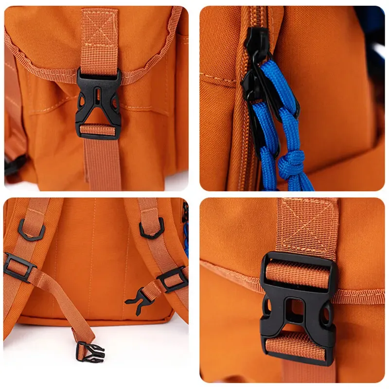 sac à dos de voyage à la mode pour femmes et hommes, randonnée en plein air, escalade, sac d'exploration multifonctionnel, sacs de camping pour adolescents