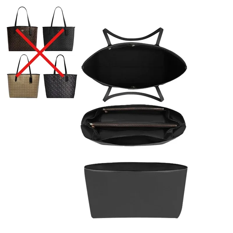 organisateur de sac en papier dupont imperméable pour city33 – insert de maintien de forme léger et imperméable, base de sac intérieure, accessoires