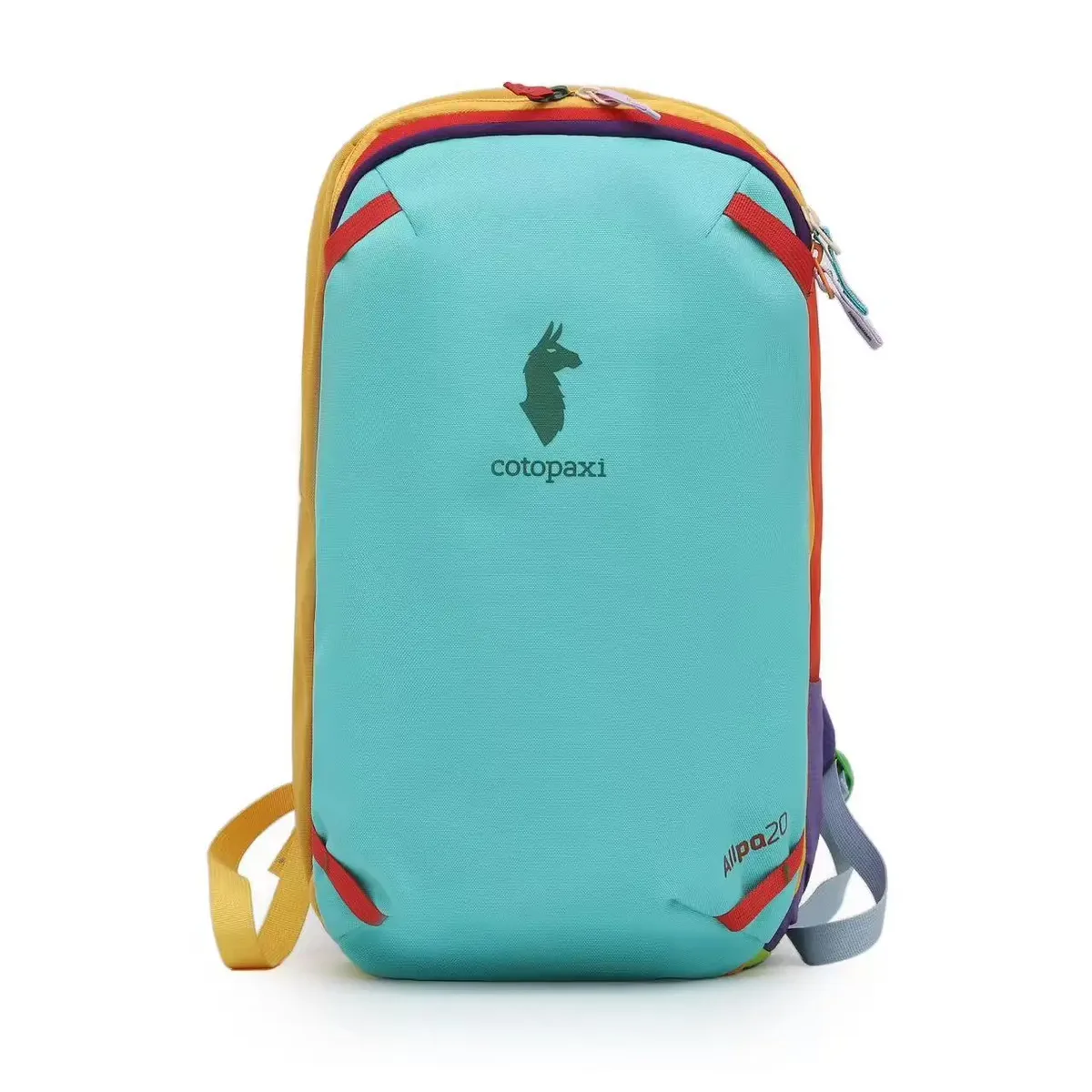 sac à dos durable de 20l à double bandoulière dans des couleurs vibrantes de type dopamine, design camel, idéal pour un usage quotidien et les voyages.