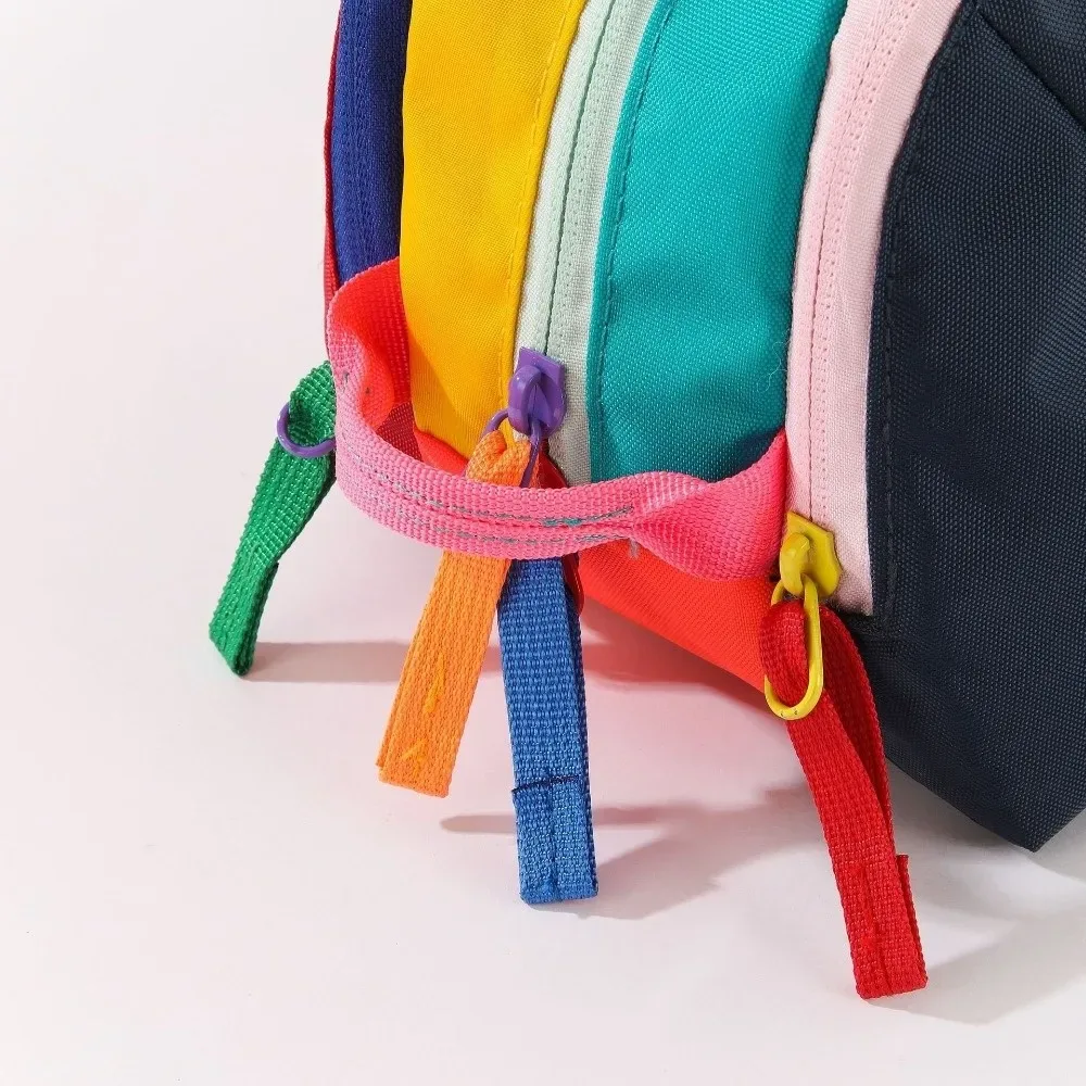 sac à cosmétiques portable durable, couleur dopamine, sac de toilette multi-couches, grande capacité, sac à maquillage multifonctionnel, voyage