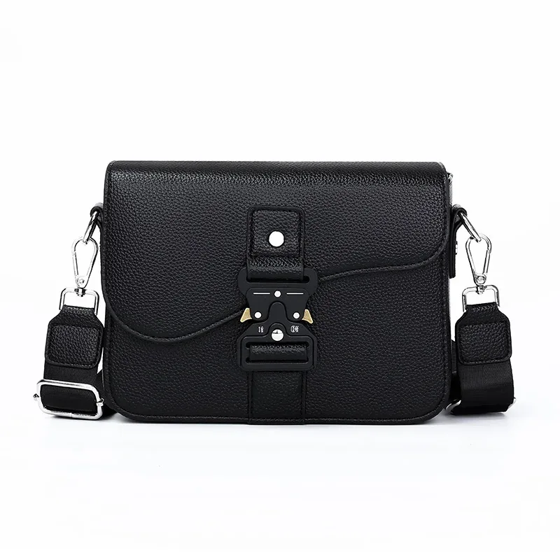 sac bandoulière élégant pour homme haut de gamme en cuir pu, sac à bandoulière minimaliste pour affaires, parfait pour les trajets quotidiens et les voyages