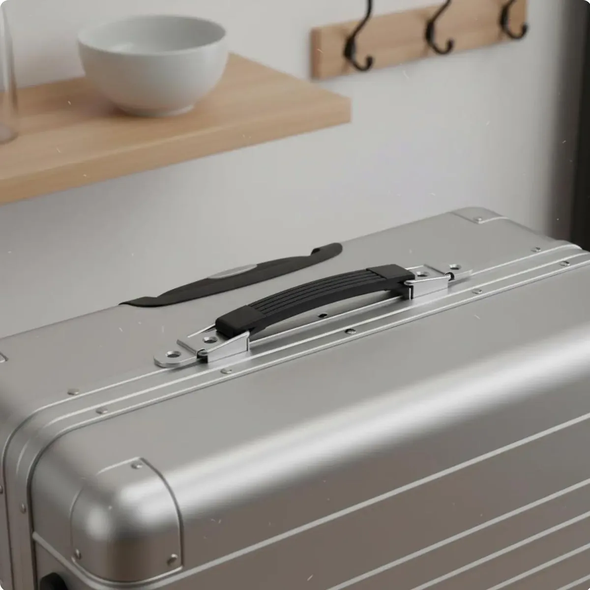 poignée de remplacement pour valise, poignée de transport en caoutchouc confortable, facile à installer