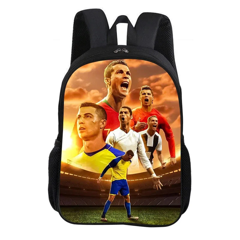 sac à dos cr football star, sac à dos pour enfant, sac à dos scolaire ronaldo, sac à dos de sport de football, sac à dos scolaire tendance, cadeau pour enfants