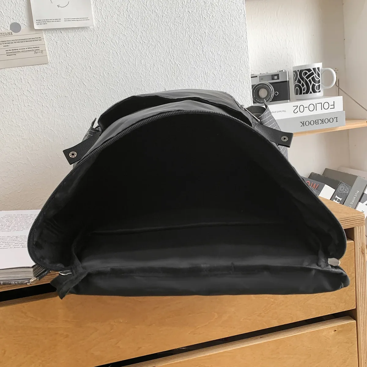 sac à dos unisexe tendance, tissu en nylon de haute qualité, sac pour ordinateur, grande capacité, sac d'école, sacs à main légers