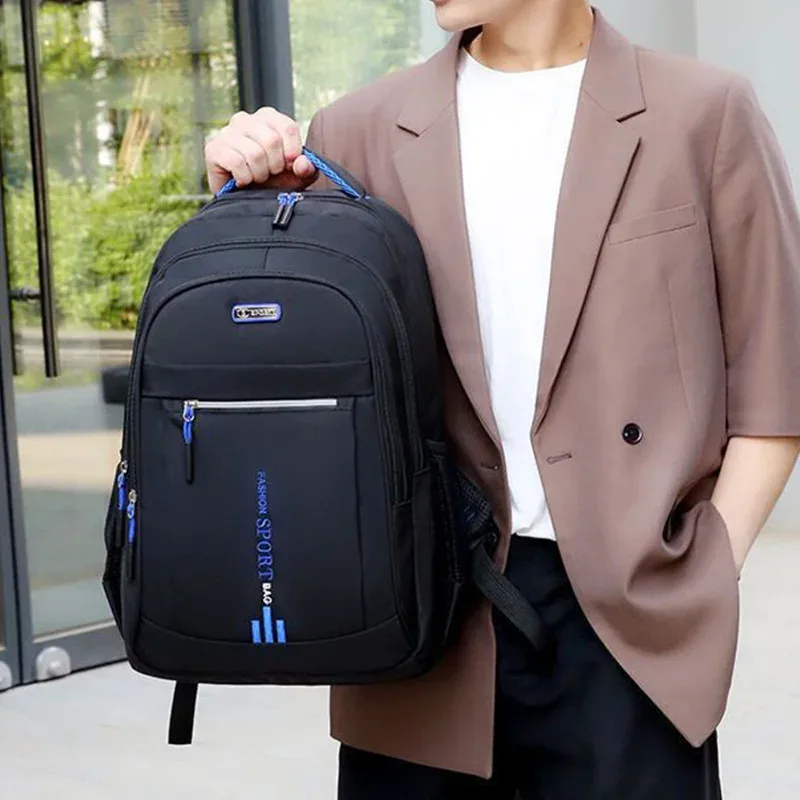 nouveau sac à dos de printemps pour homme, sac à dos de loisirs, de voyage et d'affaires, grande capacité, sac pour collège, sac pour ordinateur portable pour femme et homme