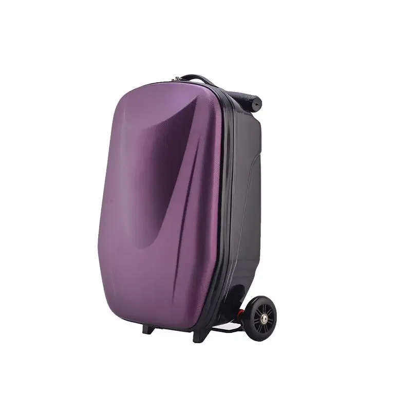 valise à roulettes pour scooter de 20 pouces, avec roues, sac de chariot de voyage, facile à manœuvre et élégante