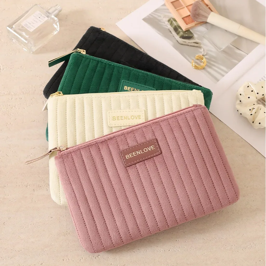 sac à cosmétiques portable, pochette de rangement multifonctionnelle pour voyage, mini sac de rangement, sac de rangement pour maquillage à fermeture éclair pour voyage