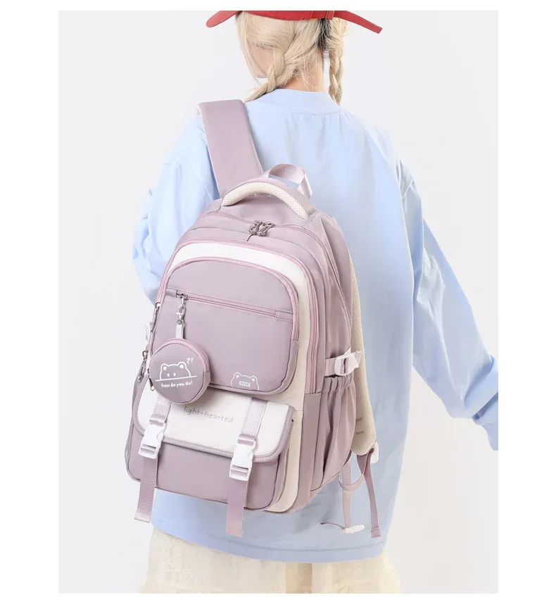 sacs à dos imperméables pour filles, sacs d'école pour enfants et adolescents, sacs à dos de voyage tendance, cartables imprimés pour enfants, mochila