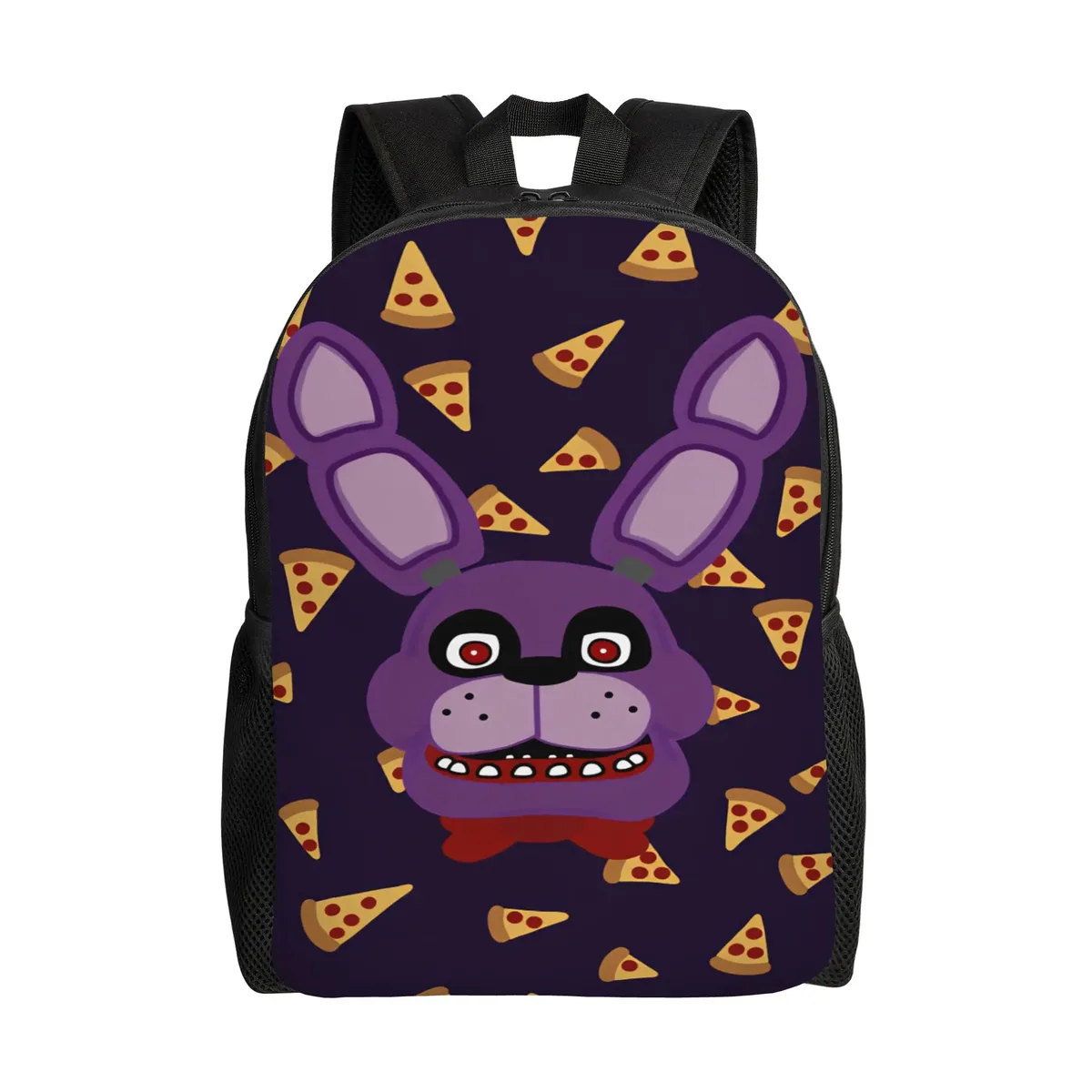 sac à dos fnaf horror game pour hommes, grands sacs à dos en polyester, sacs décontractés pour lycée, sac à dos de voyage personnalisé