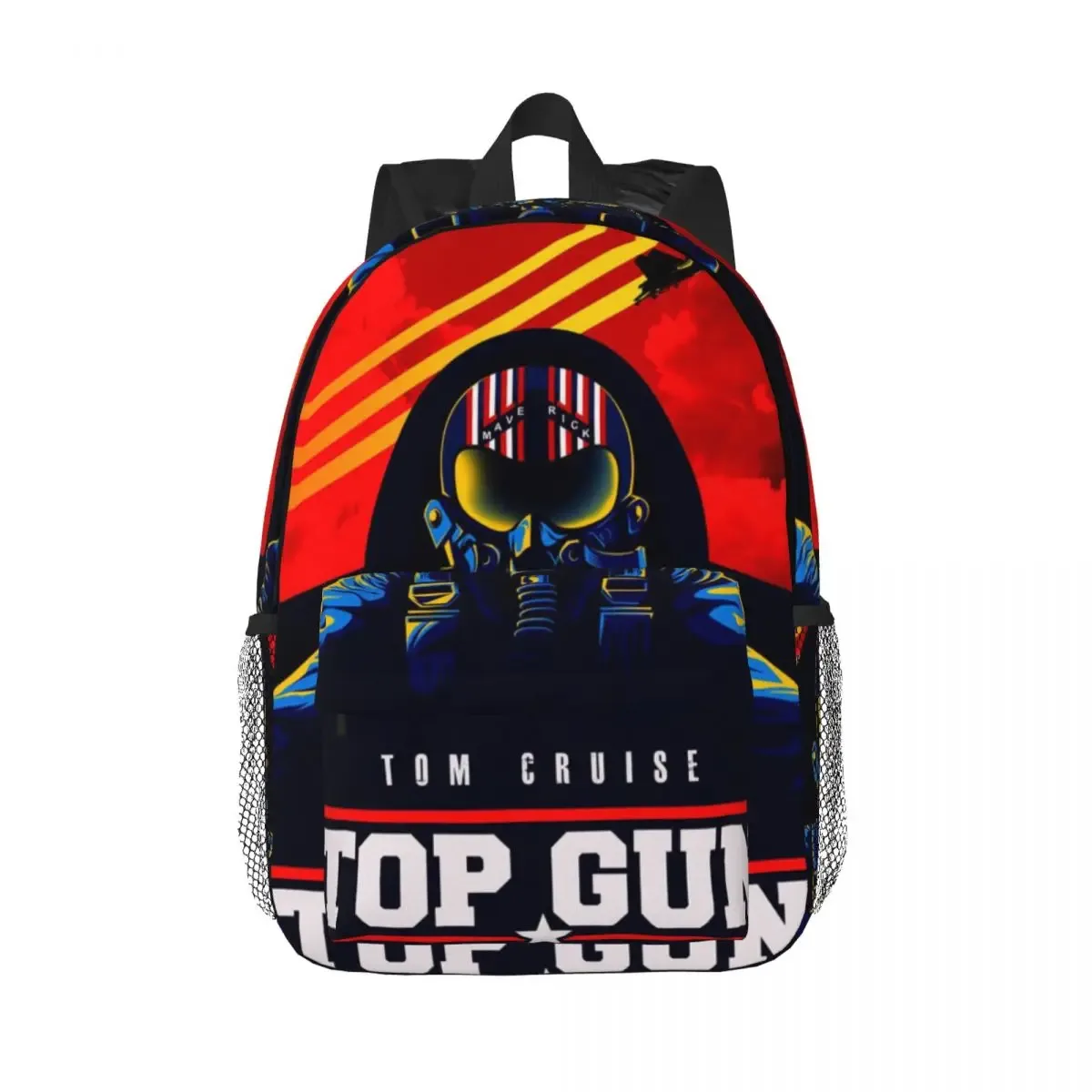 top gun tom cruise maverick sac à dos étudiant garçons filles bookbag enfants sac d'école ordinateur portable sacs à bandoulière pour hommes femmes