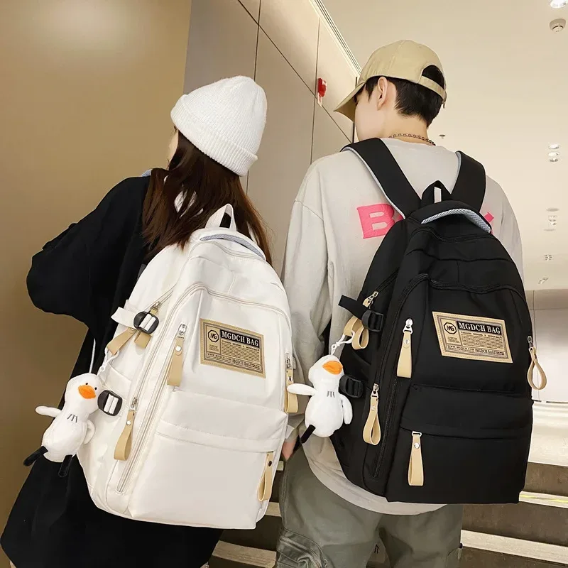 mode grand étudiant école sac à dos sac à dos filles garçons sac d'école haute capacité femmes sac à dos femme loisirs voyage mochila