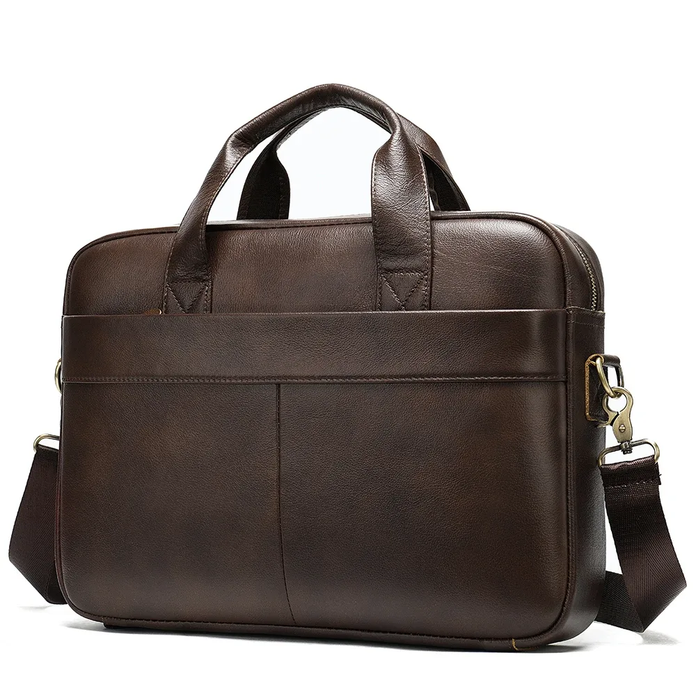 westal – sac en cuir véritable pour hommes, sacoche pour ordinateur portable, mallette pour document a4, mallette pour hommes, 8523