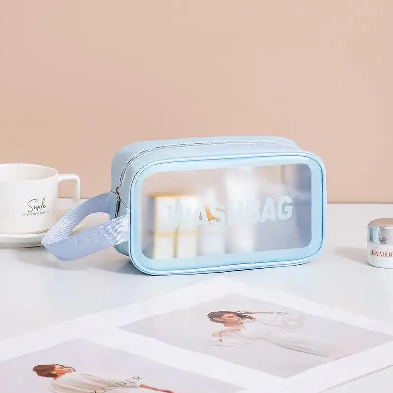 sac de toilette imperméable à double couche pour femmes, organiseur de maquillage de voyage, grand sac de toilette pour la maison