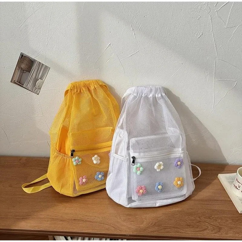 sac à dos d'école de style japonais à la mode, décor floral, léger, grande capacité, sac à dos de voyage pour ordinateur portable, sac à dos vintage pour étudiants