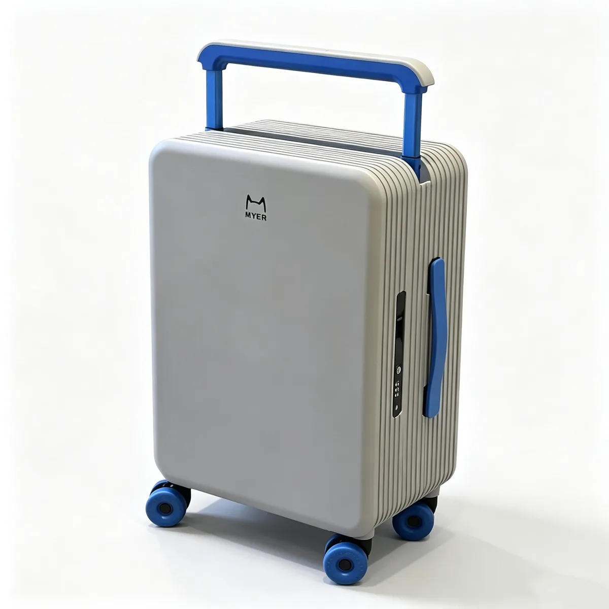 valise de voyage multi-couleurs tendance en polycarbonate rigide 20 pouces, bagage cabine pour femme, à roulettes, avec poignée large, compatible tsa