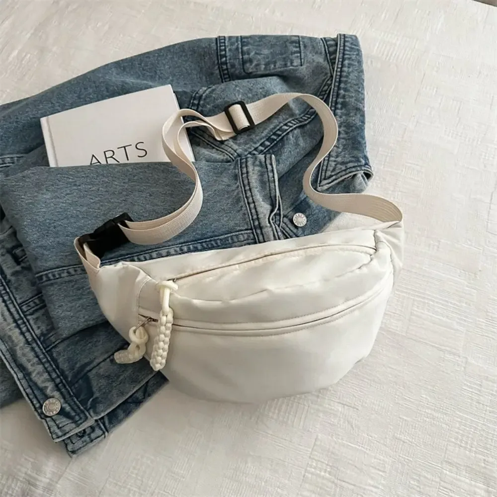 sac de poitrine demi-lune pour femme, oxford grill, sacs de taille grande capacité, sacs de ceinture de course étanches, sacs de sport multifonctionnels, nouveau