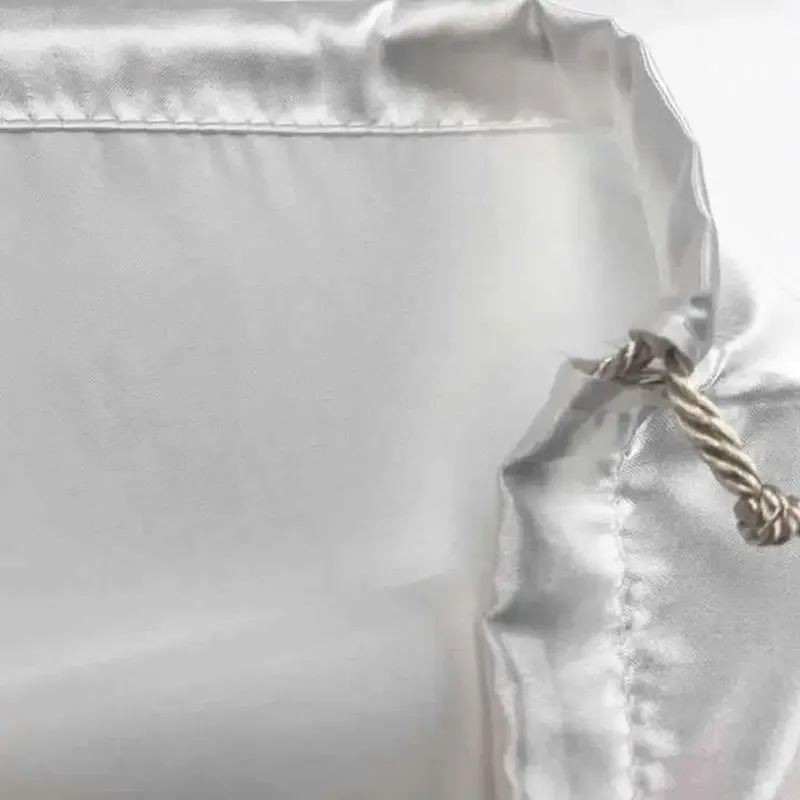 sacs à poussière pour sacs à main, housse anti-poussière en tissu de soie, sacs de rangement, pochette à cordon pour fourre-tout, chaussures, bottes, anti-poussière