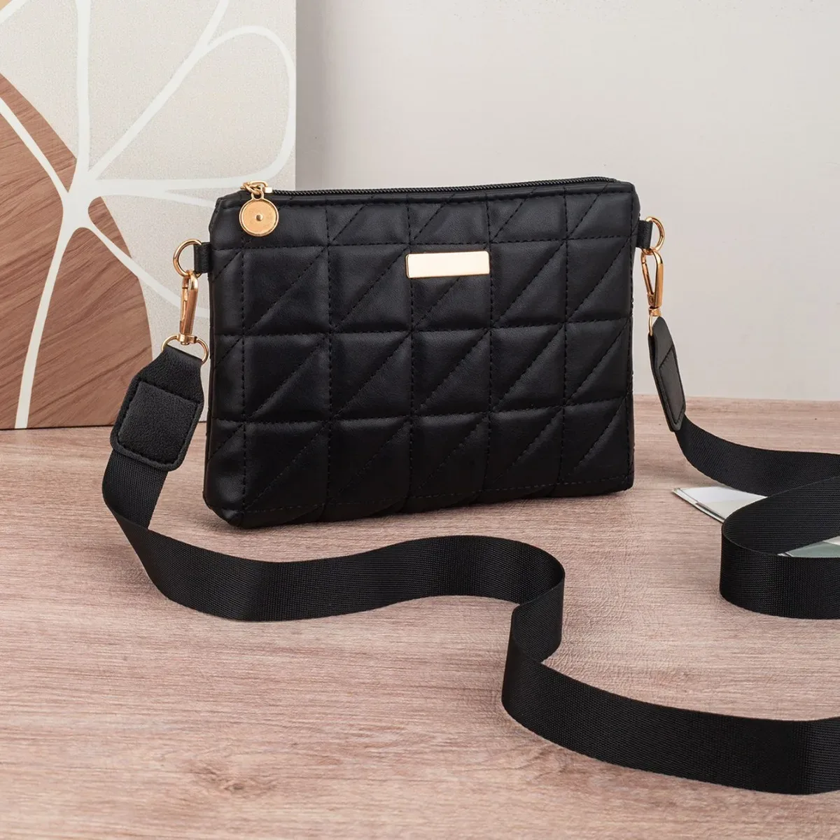 petit sac à main carré, mini sac pour téléphone, sac de style nouveau, broderie compacte, porte-monnaie triangulaire à la mode pour femmes