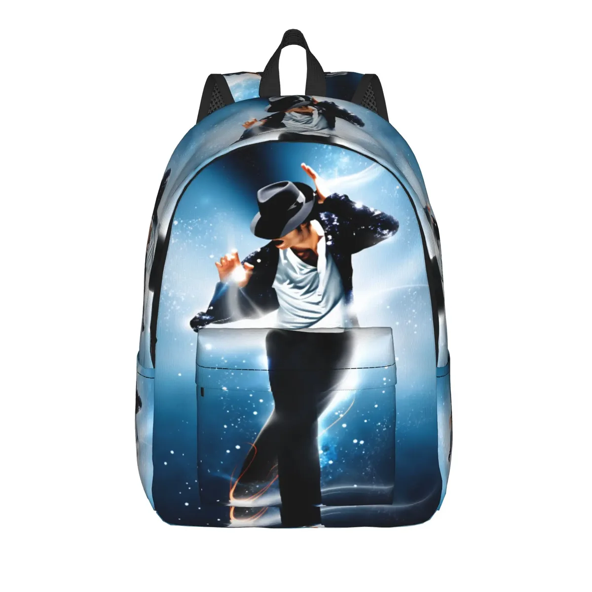 michael mj sac à dos unisexe en polyester, sacs de voyage durables et élégants, sacs à dos pour lycée