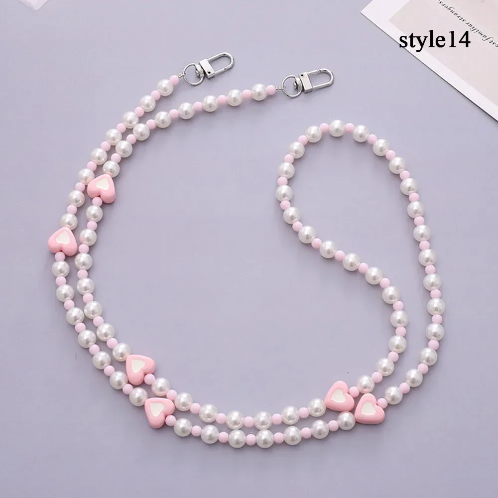 coréen rose fleur téléphone sangle breloque chaîne noeud téléphone portable lanière porte-clés filles sac pendentif mignon bandoulière sac à bandoulière chaîne