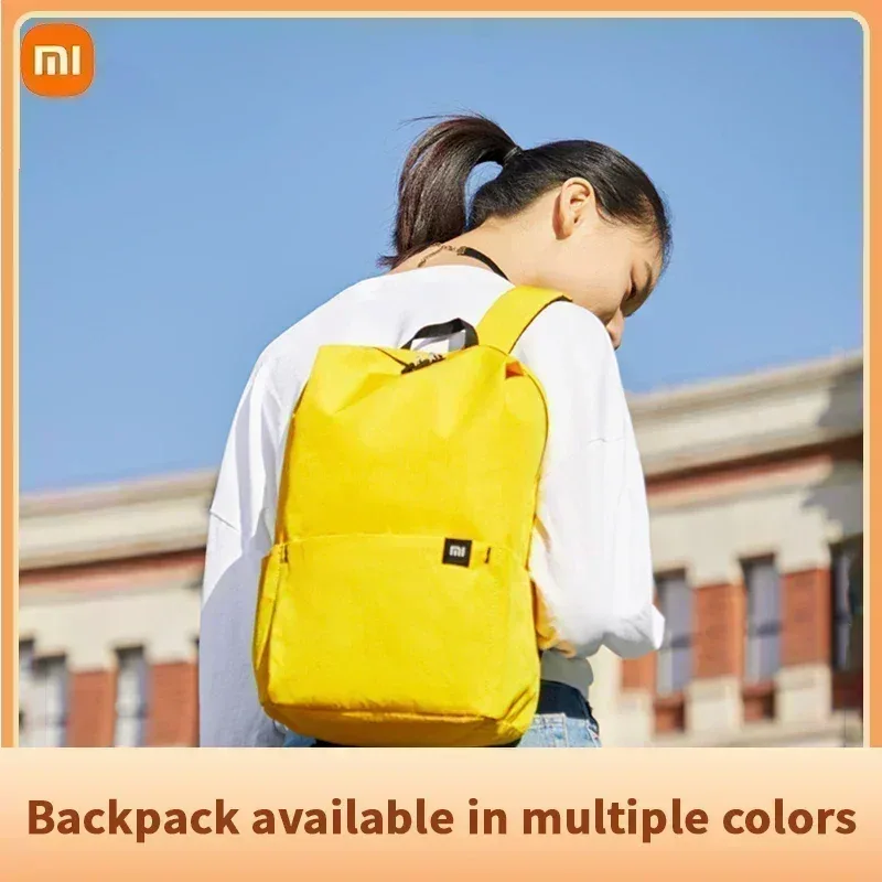 xiaomi-petit sac à dos coloré pour hommes et femmes, sac initié, extérieur, étanche, étudiant, sac de sport portable, sac pour ordinateur portable, 10-20l