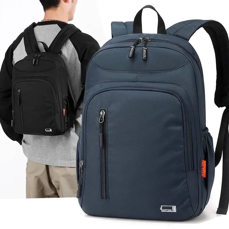 sac à dos oxford imperméable pour femmes, sac à dos de grande capacité pour l'école, sac de voyage léger et portable pour dames