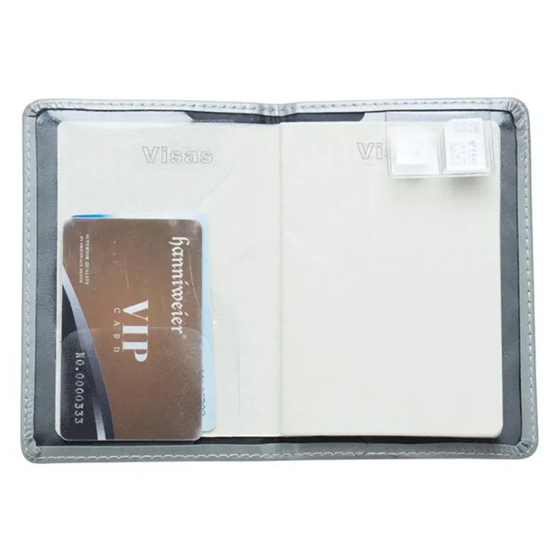 nouvelle couverture de passeport de haute qualité pour hommes et femmes, étui de passeport de voyage, couverture de documents de voyage russe, porte-passeport sim protecteur