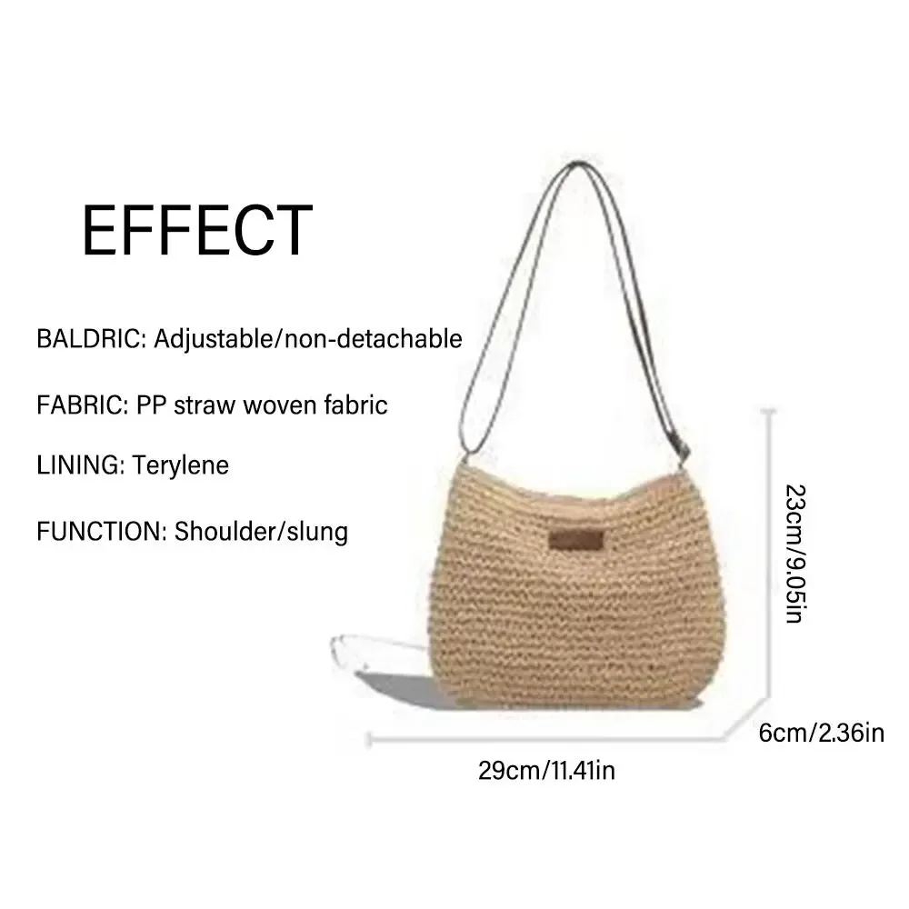 sacs à main pour femmes, sacs tissés en paille, sacs de plage, sacs à main en paille tricotée, sacs à bandoulière