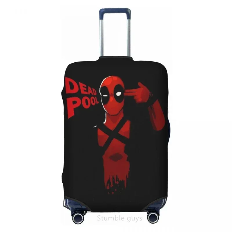 housse de valise élastique durable avec imprimé film pour bagages de 18 à 32 pouces, lavable, anti-poussière, anti-rayures, pour les voyages en avion et en voiture