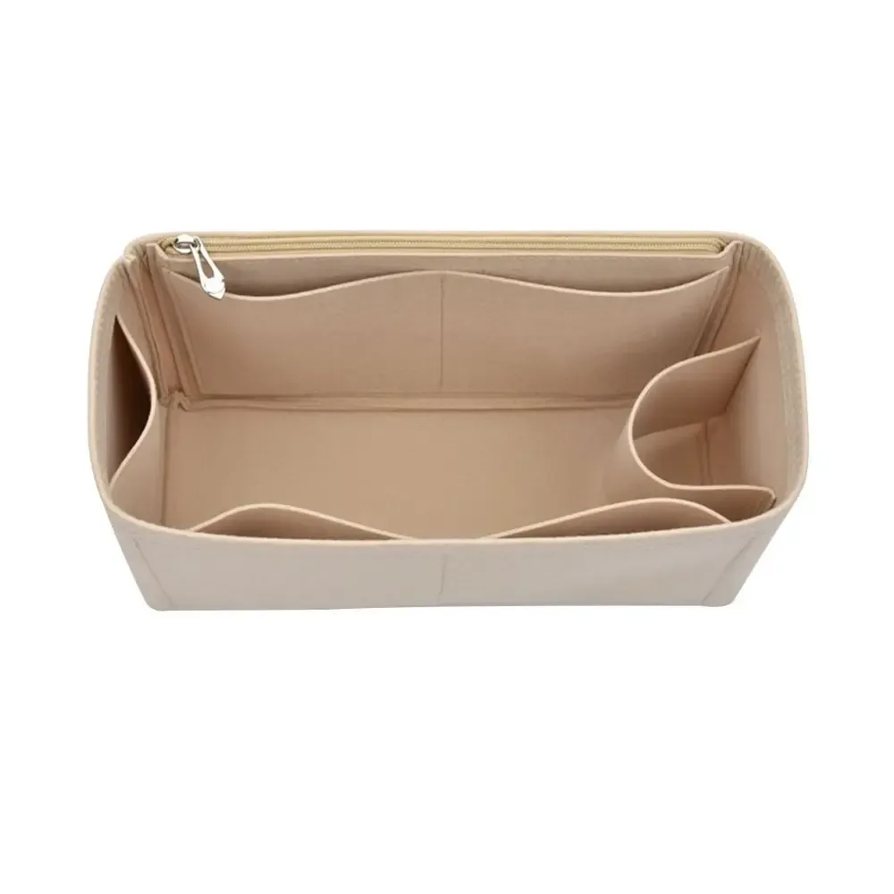 sac à main en feutre, sac d'insertion, rangement durable, sac interne, support de sac, organisateur de sac portable pour liz visetos