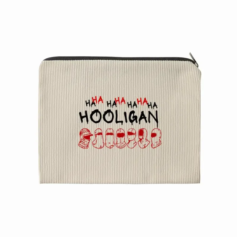 trousse de toilette en velours côtelé pour femmes, sac de rangement léger multifonctionnel, haha album arirang 2.0 world tour 2026, cadeau pour fans de kpop