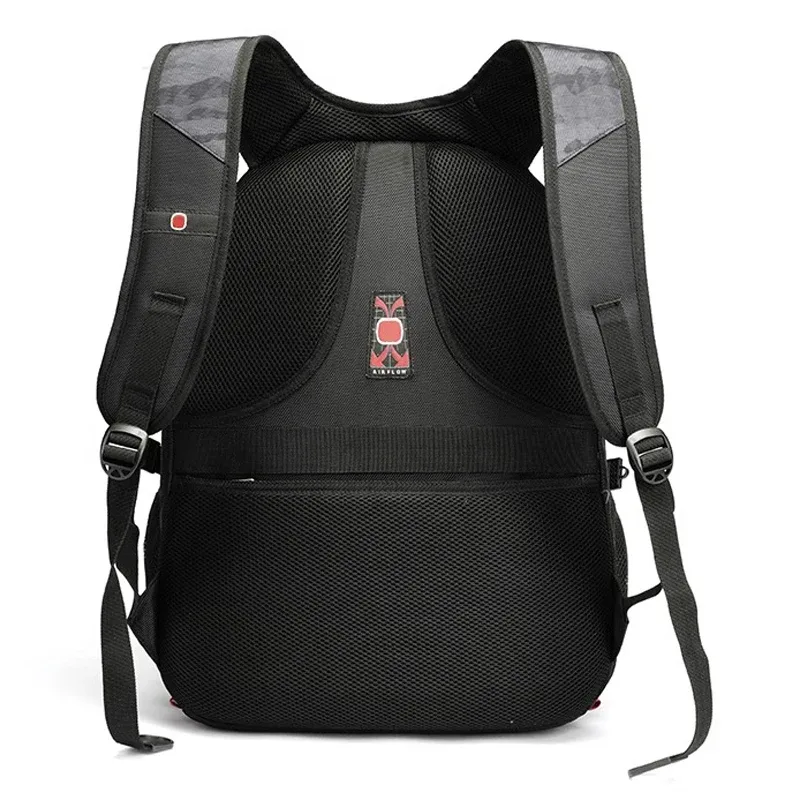 sacs à dos de voyage étanches de grande capacité pour hommes, sac d'école antivol, sac à dos pour ordinateur portable 20 pouces, chargement usb 17 pouces