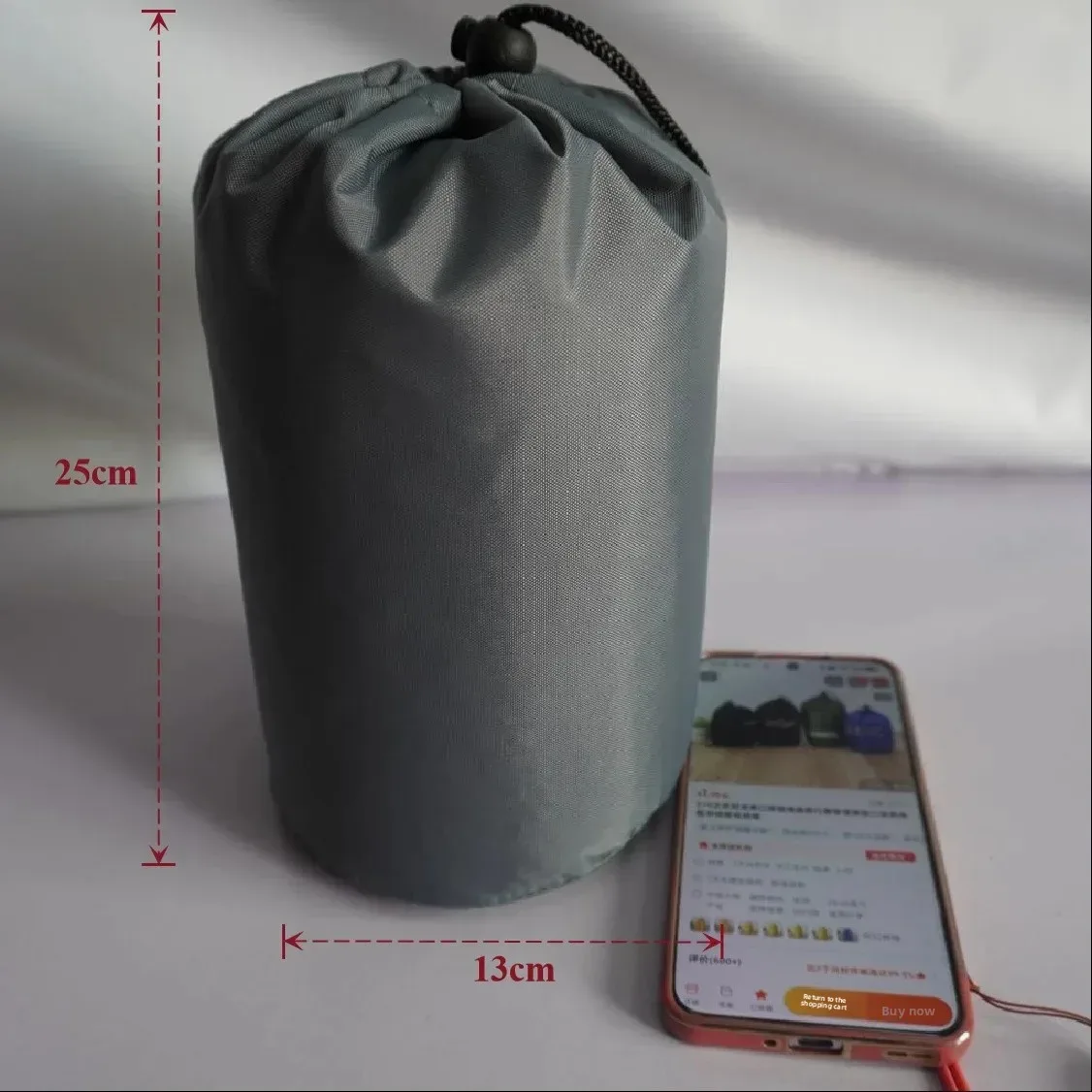 sac de rangement en tissu oxford à cordon pratique, en nylon, étanche à la poussière et au soleil, sac d'emballage, sac de rangement portable universel