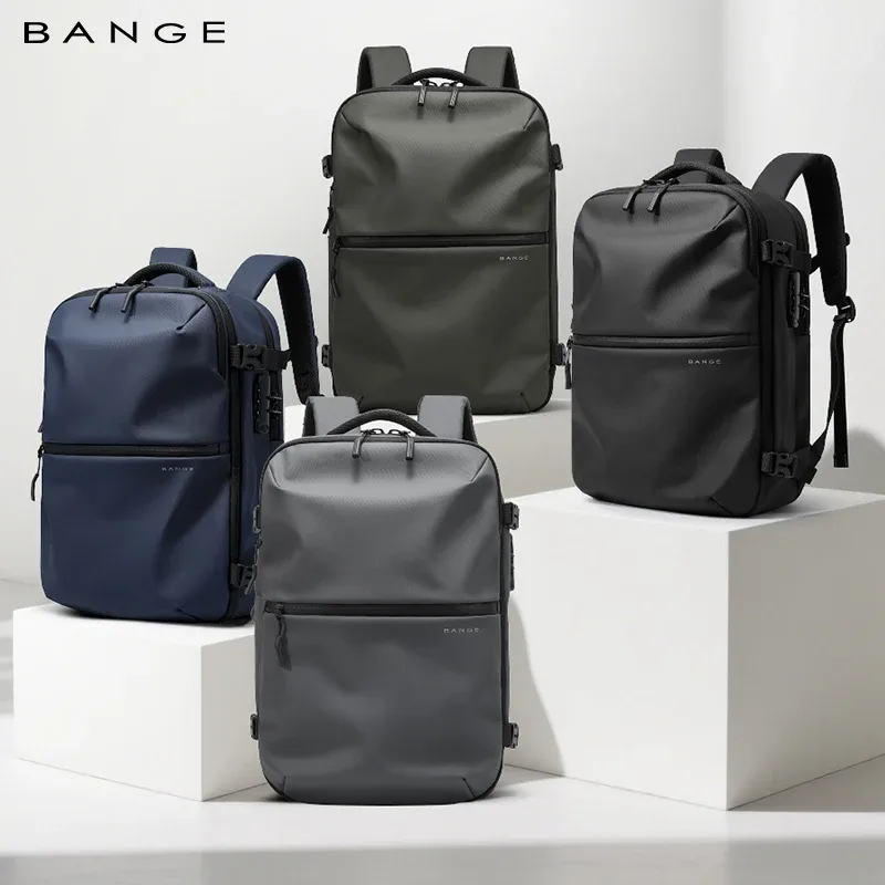 sacs à dos de voyage pour hommes, sac à dos pour ordinateur portable de 15 pouces, sac à dos d'affaires de grande capacité, sac à dos d'école extensible pour randonnée