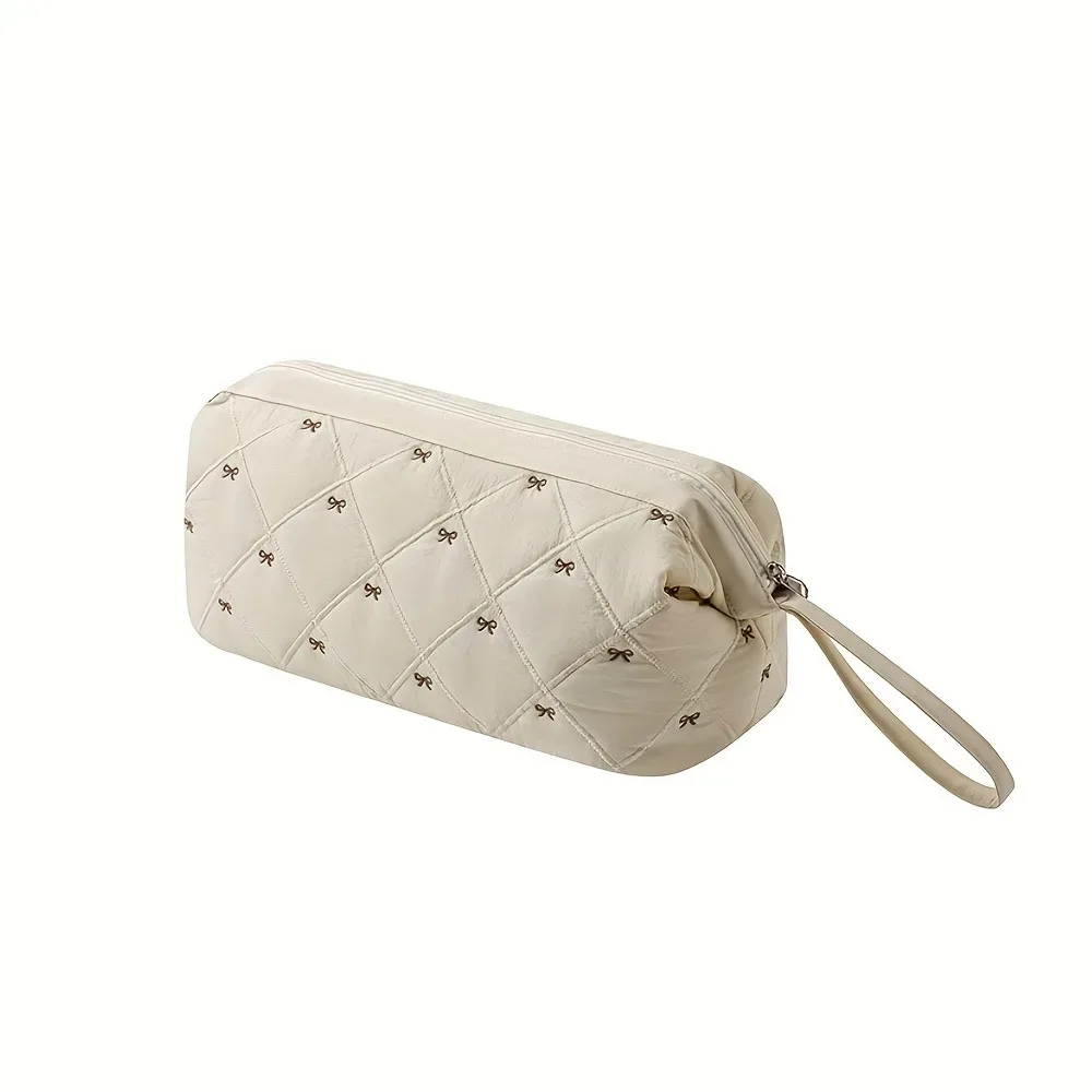 nouveau étui organisateur de cheveux de beauté de grande capacité sac cosmétique sacs de rangement cosmétiques de voyage portables avec fer à friser/sèche-cheveux