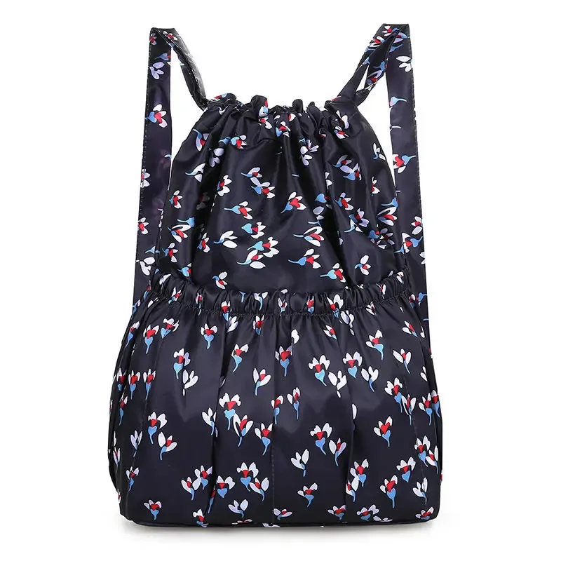 sac à dos en nylon de grande capacité pour femme, poche groupée, sac de sport de plein air, maman