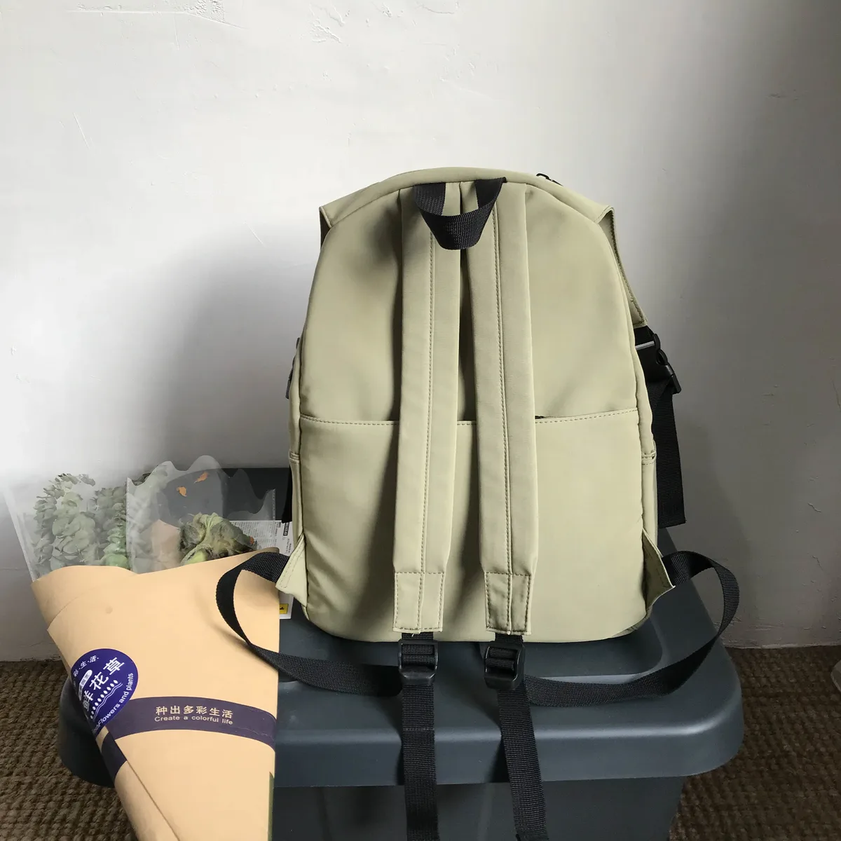 sac à dos en nylon étanche pour femmes, grand, petit, de voyage, à bandoulière, à la mode, 2020