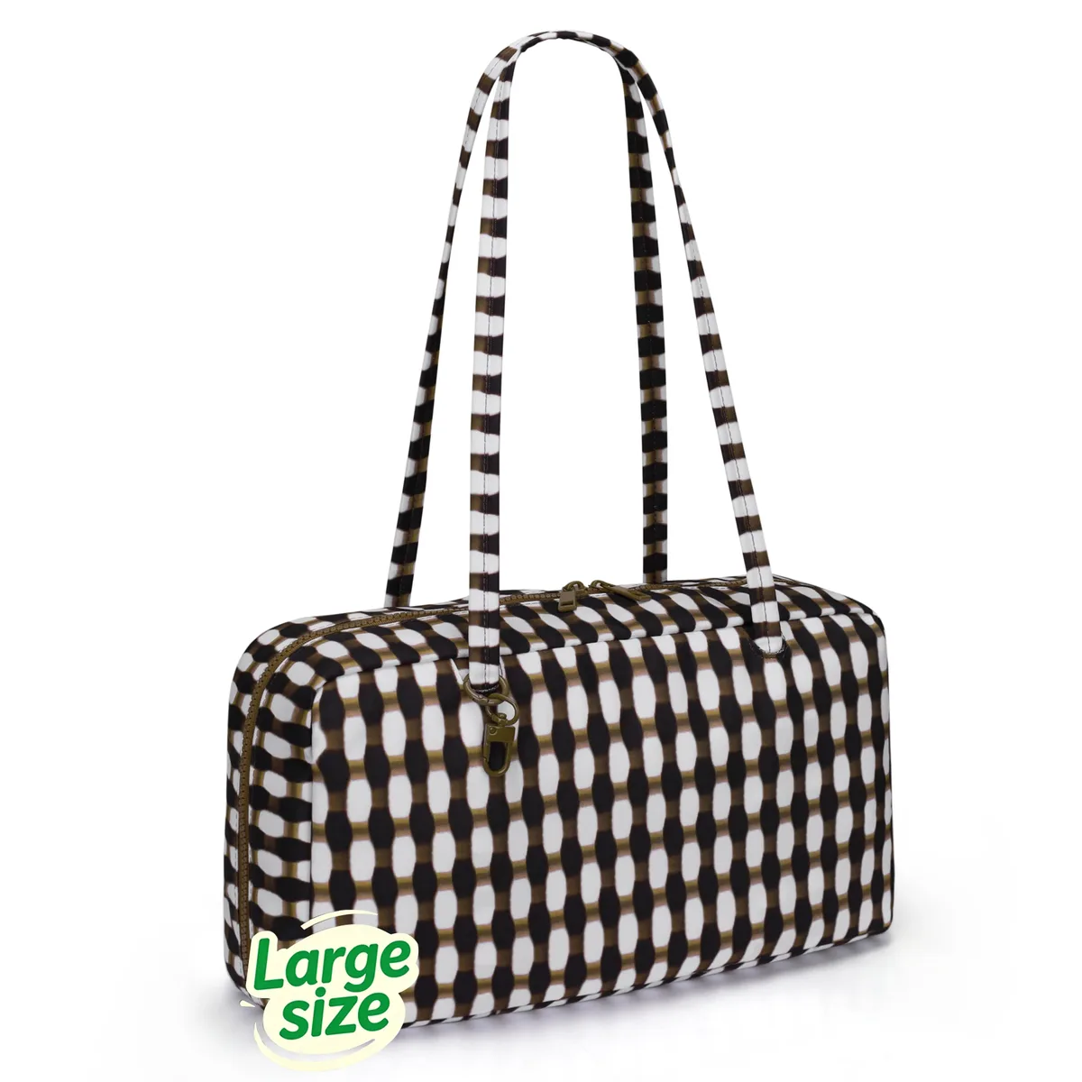 sac fourre-tout en nylon, sac à bandoulière pour femme avec clip porte-clés, sac à main léger à fermeture éclair, idéal pour le travail quotidien, les voyages, la gym, cadeau pour maman
